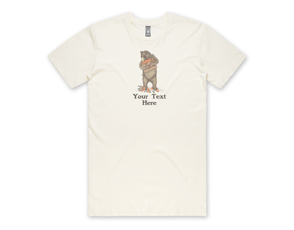 SF Mercantile Produce Bear Custom Unisex Tee