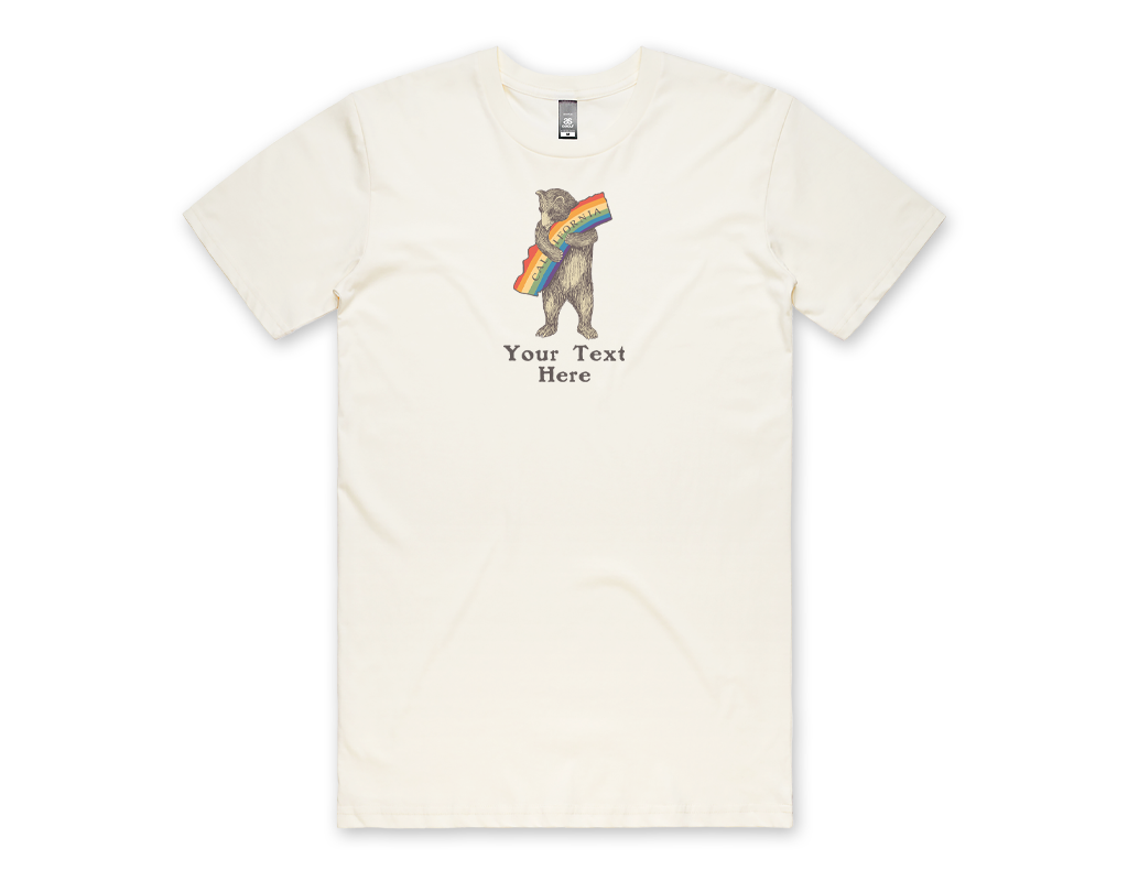 SF Mercantile Pride Bear Custom Unisex Tee