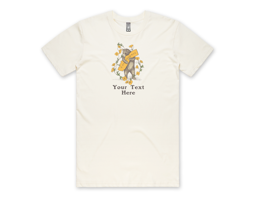 SF Mercantile Poppy Bear Custom Unisex Tee