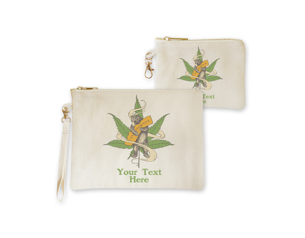 SF Mercantile Cannabis Bear Custom Pouches