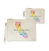 SF Mercantile Rainbow Floral State Custom Pouches