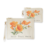 SF Mercantile Vintage Poppies Custom Pouches