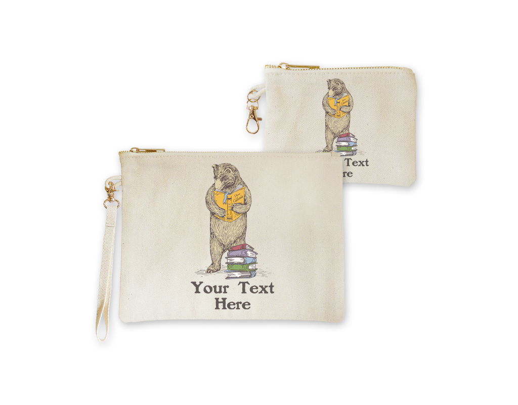 SF Mercantile Book Bear Custom Pouches