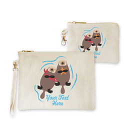 SF Mercantile Sea Otters Custom Pouches