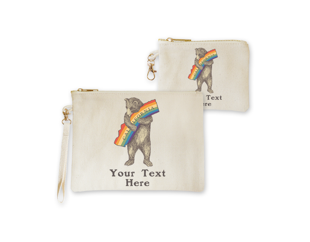 SF Mercantile Pride Bear Custom Pouches