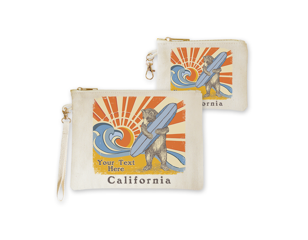 SF Mercantile Sun & Surf Custom Pouches
