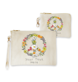 SF Mercantile Floral Peace Custom Pouches