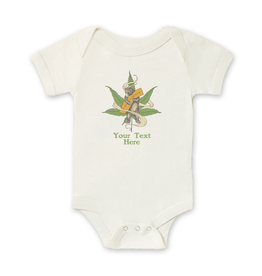 SF Mercantile Cannabis Bear Custom Onesie