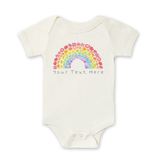 SF Mercantile Wildflower Rainbow Custom Onesie