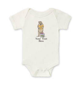 SF Mercantile Book Bear Custom Onesie