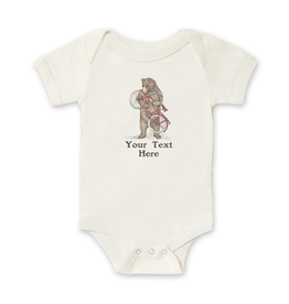 SF Mercantile Bike Bear Custom Onesie