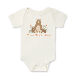 SF Mercantile Bear Family Custom Onesie