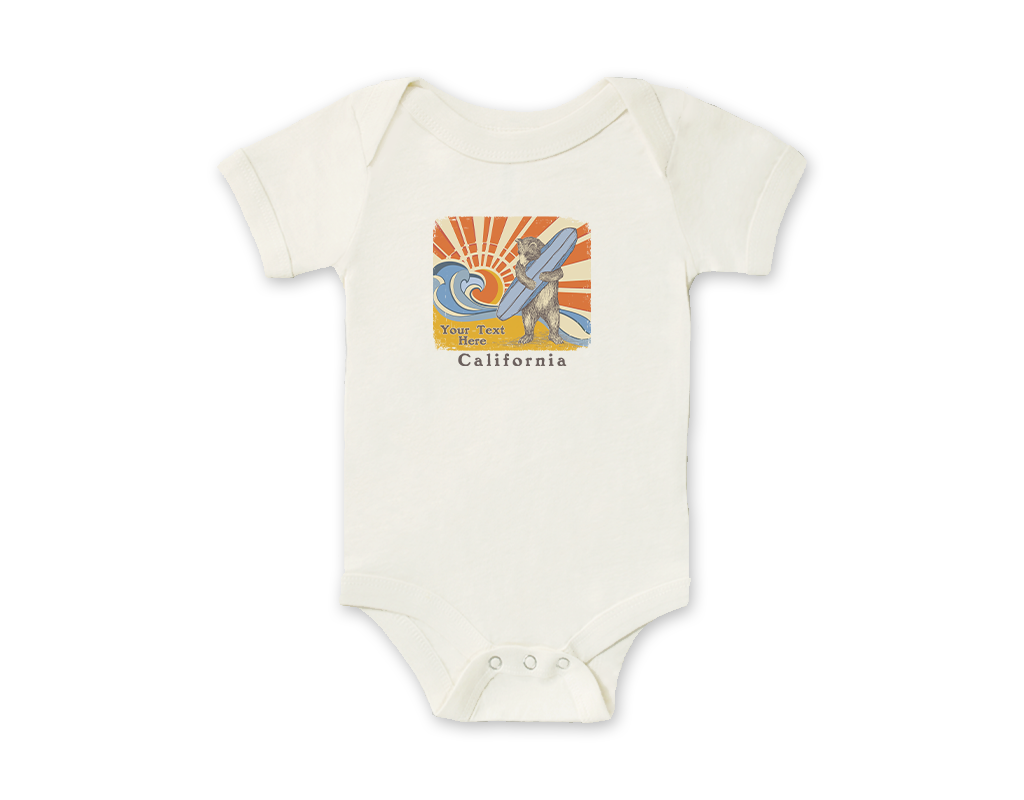 SF Mercantile Sun & Surf Custom Onesie