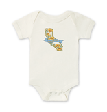 SF Mercantile State w/ Poppies Custom Onesie