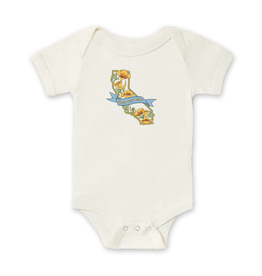 SF Mercantile State w/ Poppies Custom Onesie