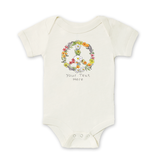 SF Mercantile Floral Peace Custom Onesie