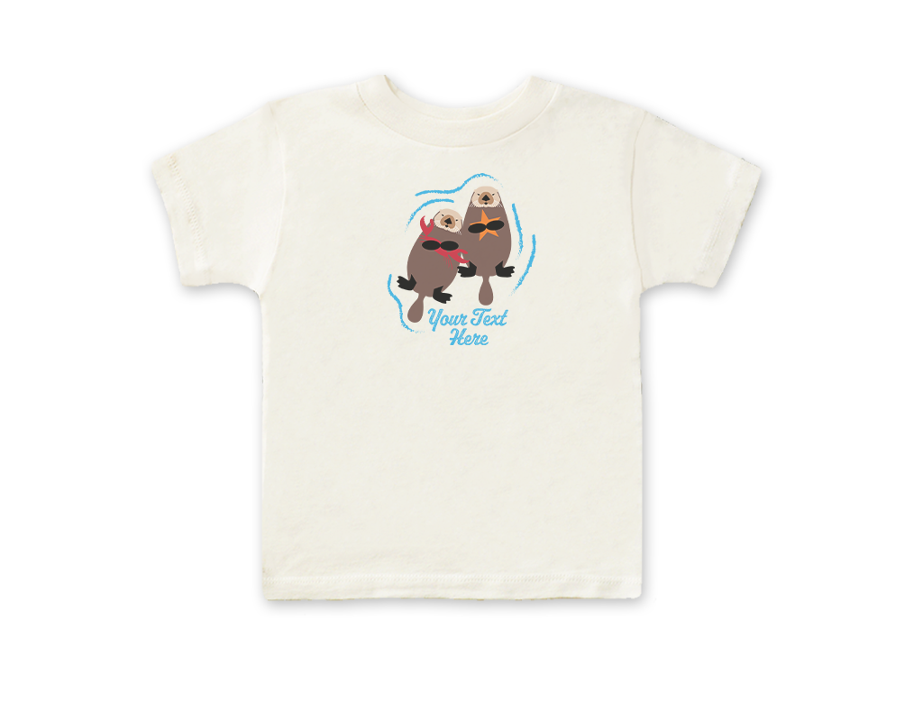 SF Mercantile Sea Otters Custom Kids Tee