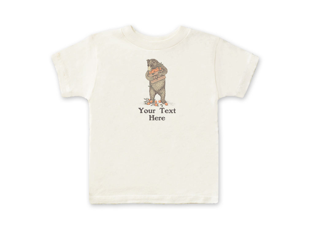 SF Mercantile Produce Bear Custom Kids Tee