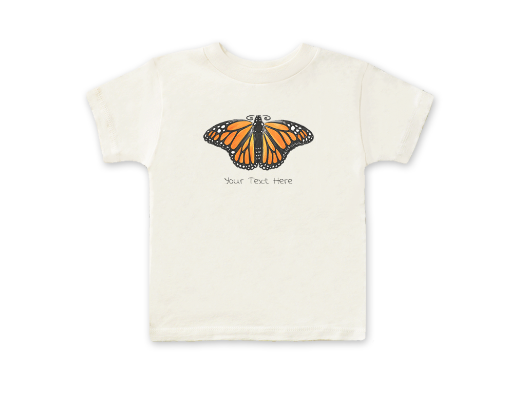 SF Mercantile Monarch Butterfly Custom Kids Tee