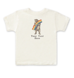 SF Mercantile Pride Bear Custom Kids Tee