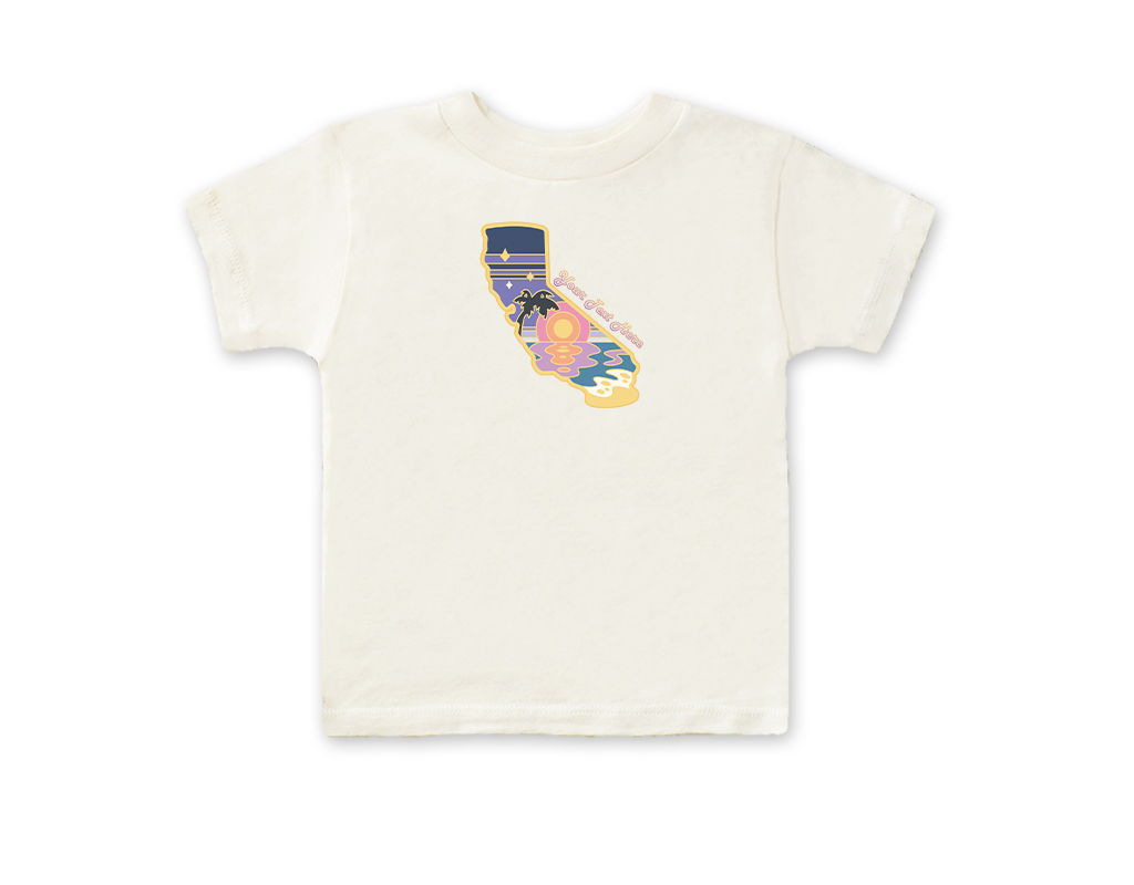 SF Mercantile Retro Sunset Custom Kids Tee