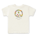 SF Mercantile Floral Peace Custom Kids Tee