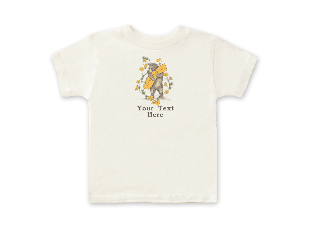 SF Mercantile Poppy Bear Custom Kids Tee