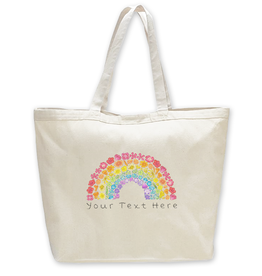 SF Mercantile Wildflower Rainbow Custom Totes