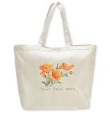 SF Mercantile Vintage Poppies Custom Totes