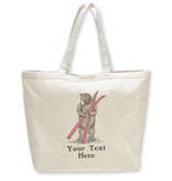 SF Mercantile Ski Bear Custom Totes