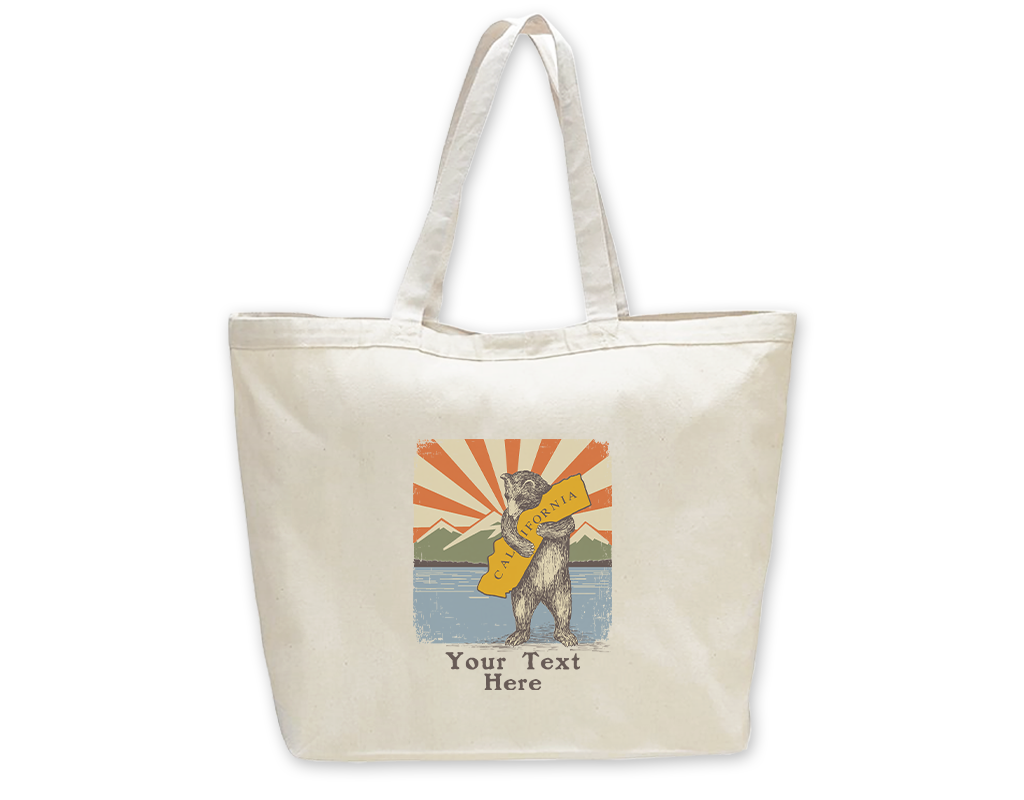 SF Mercantile Mountain Bear Custom Totes