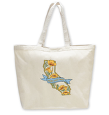 SF Mercantile State w/ Poppies Custom Totes