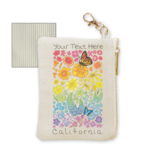 SF Mercantile Rainbow Floral Field Custom Pouches