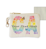 SF Mercantile Rainbow Floral CA Custom Pouches