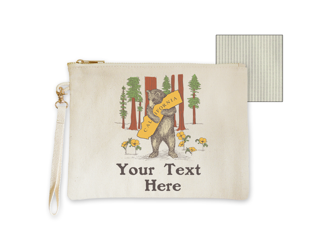 SF Mercantile Redwoods Bear Custom Pouches