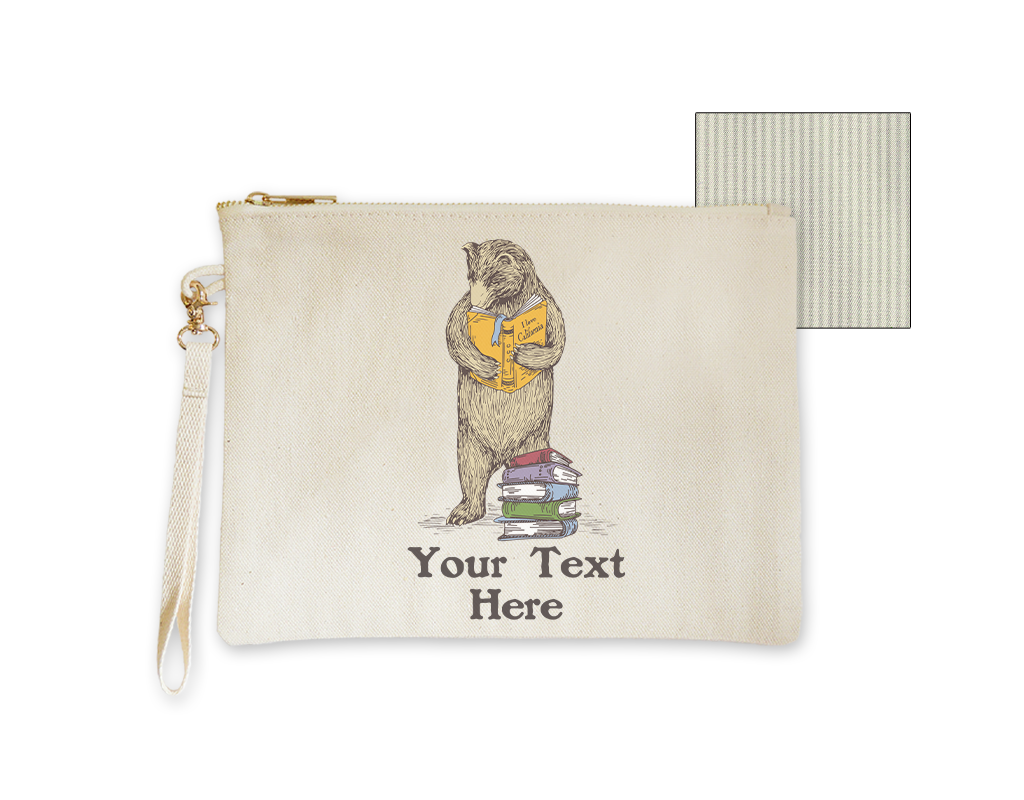 SF Mercantile Book Bear Custom Pouches