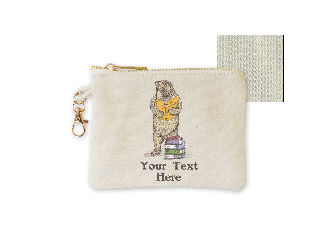 SF Mercantile Book Bear Custom Pouches