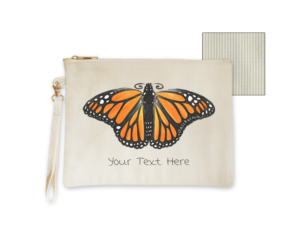 SF Mercantile Monarch Butterfly Custom Pouches
