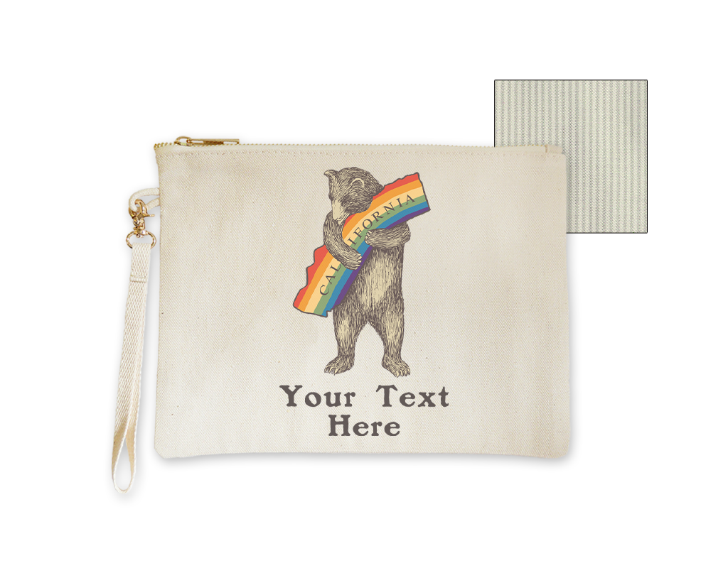SF Mercantile Pride Bear Custom Pouches