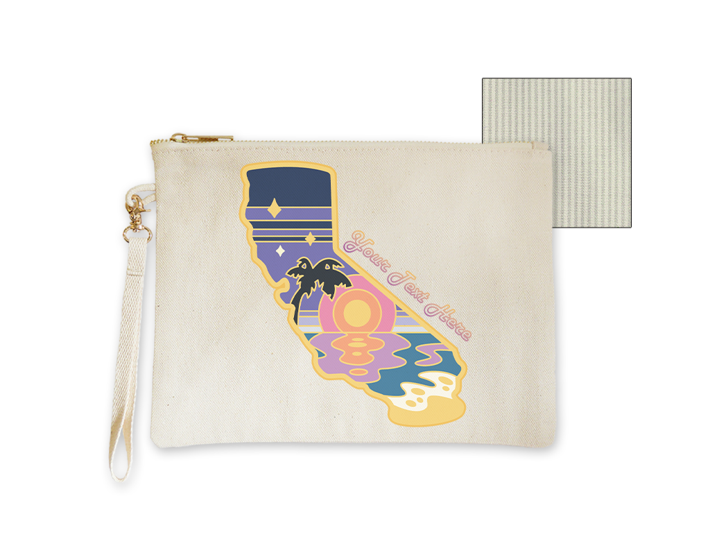 SF Mercantile Retro Sunset Custom Pouches
