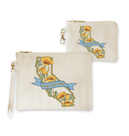 SF Mercantile State w/ Poppies Custom Pouches