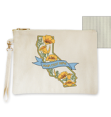 SF Mercantile State w/ Poppies Custom Pouches