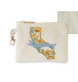 SF Mercantile State w/ Poppies Custom Pouches