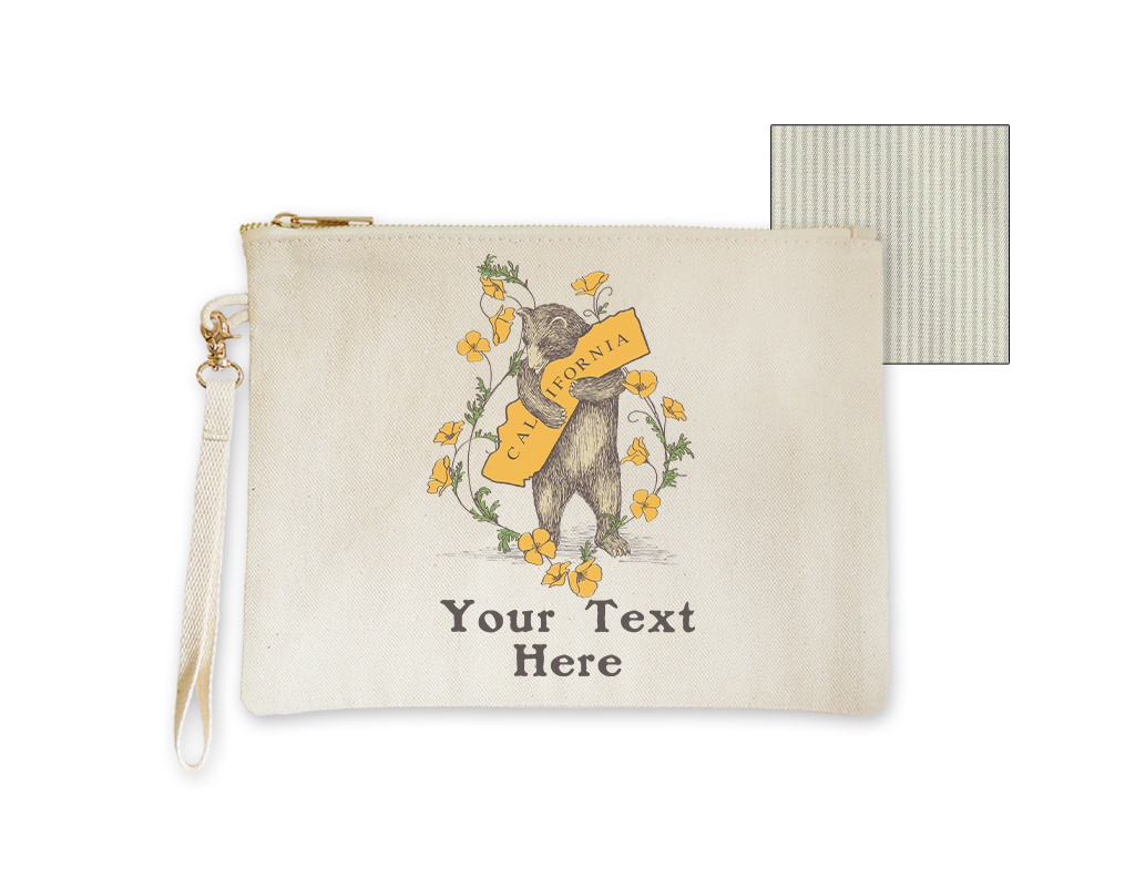 SF Mercantile Poppy Bear Custom Pouches