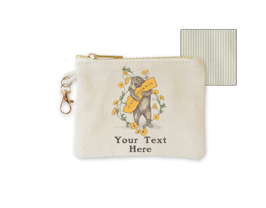 SF Mercantile Poppy Bear Custom Pouches