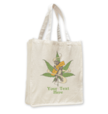 SF Mercantile Cannabis Bear Custom Totes