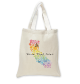 SF Mercantile Rainbow Floral State Custom Totes