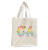 SF Mercantile Rainbow Floral CA Custom Totes