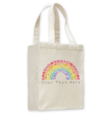 SF Mercantile Wildflower Rainbow Custom Totes