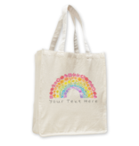 SF Mercantile Wildflower Rainbow Custom Totes